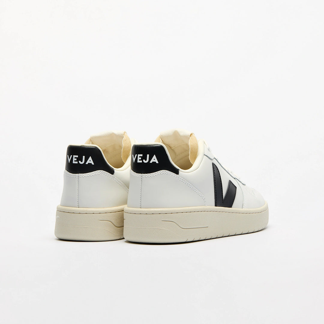 Veja V-10 Prime Leather - Extra White Black