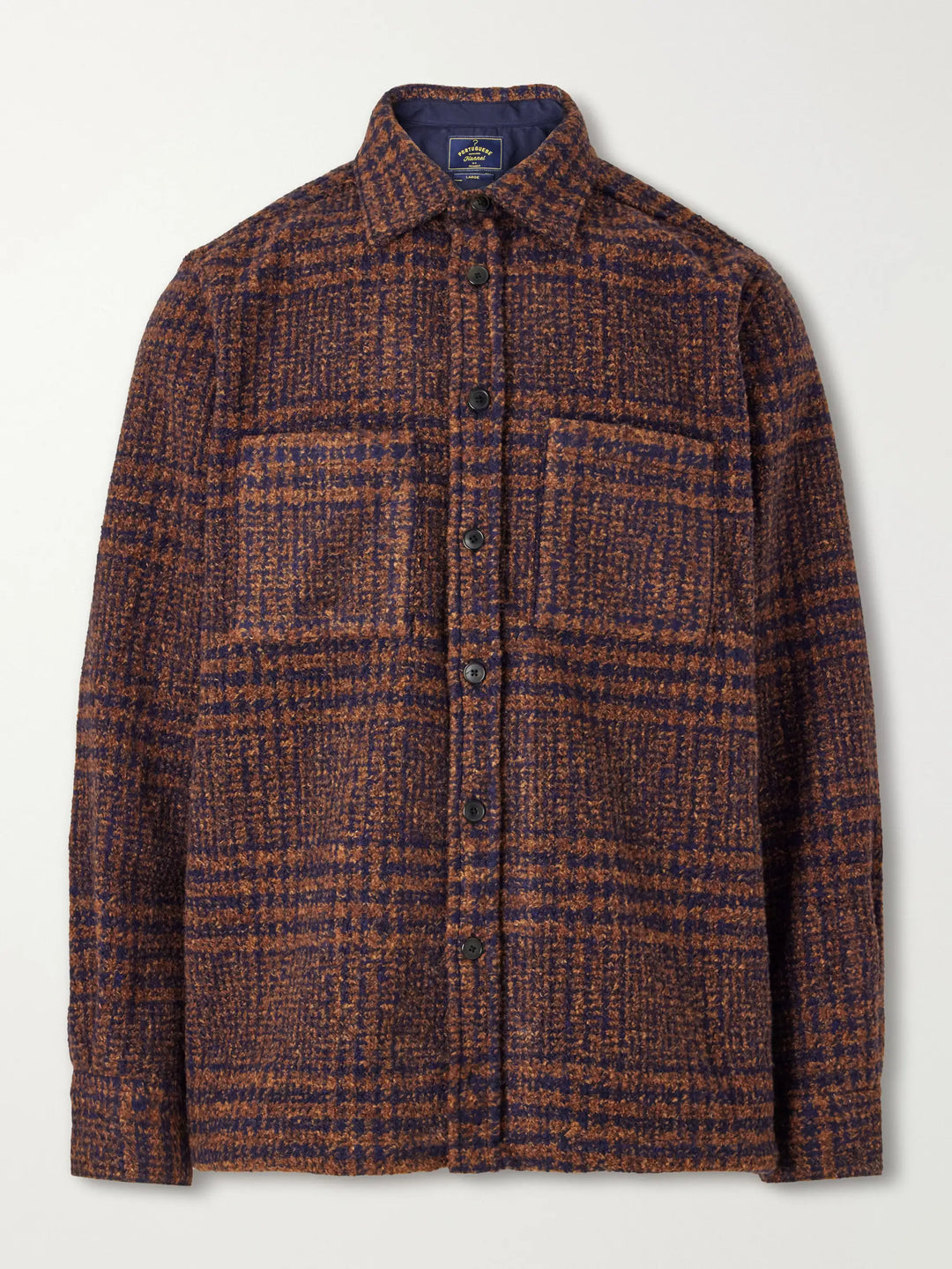 Portuguese Flannel Polaris Tweed Overshirt