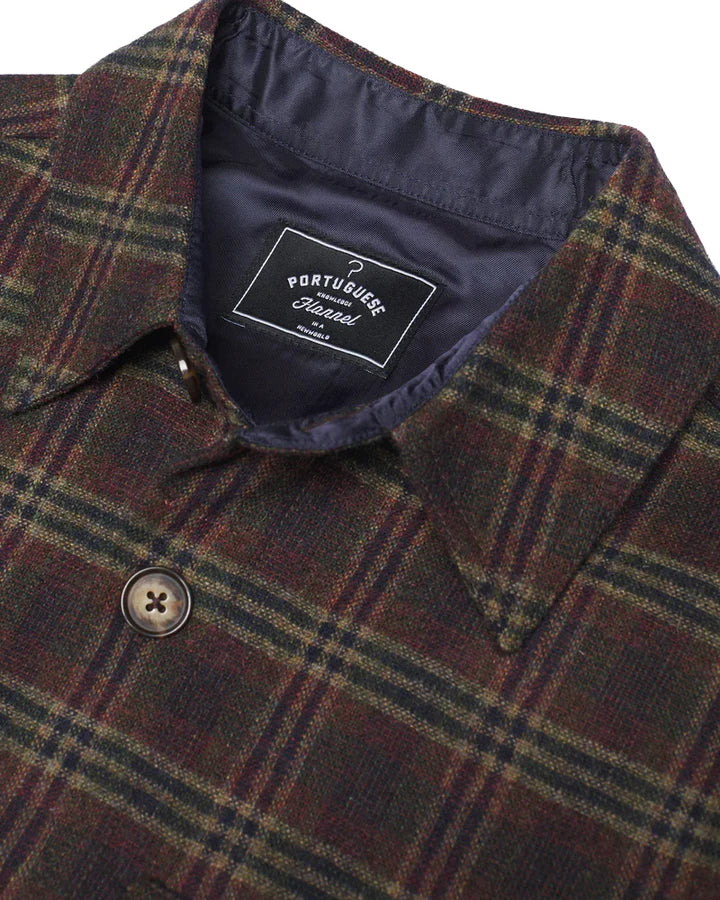 Portuguese Flannel Wool River Overshirt