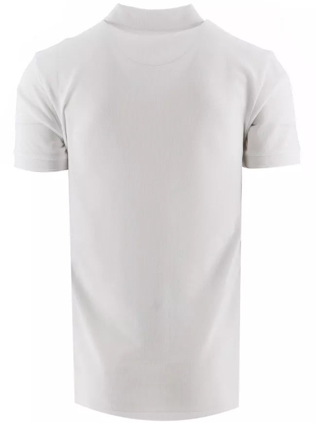 Armor Lux S/S Organic Cotton Polo Shirt White