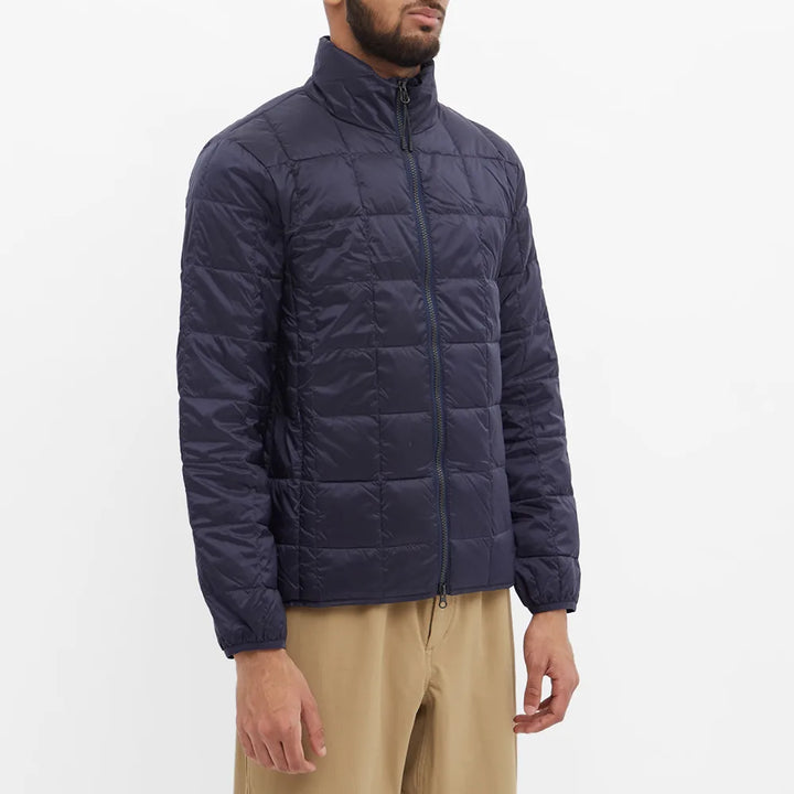 Taion Hi Neck W-Zip Down Jacket