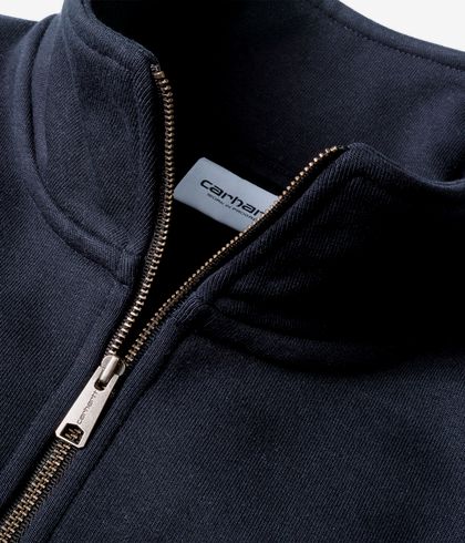 Carhartt Chase Neck Zip Sweat Navy
