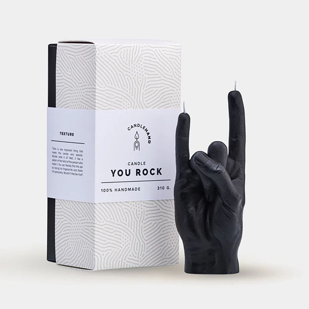 CandleHand "You Rock" Black