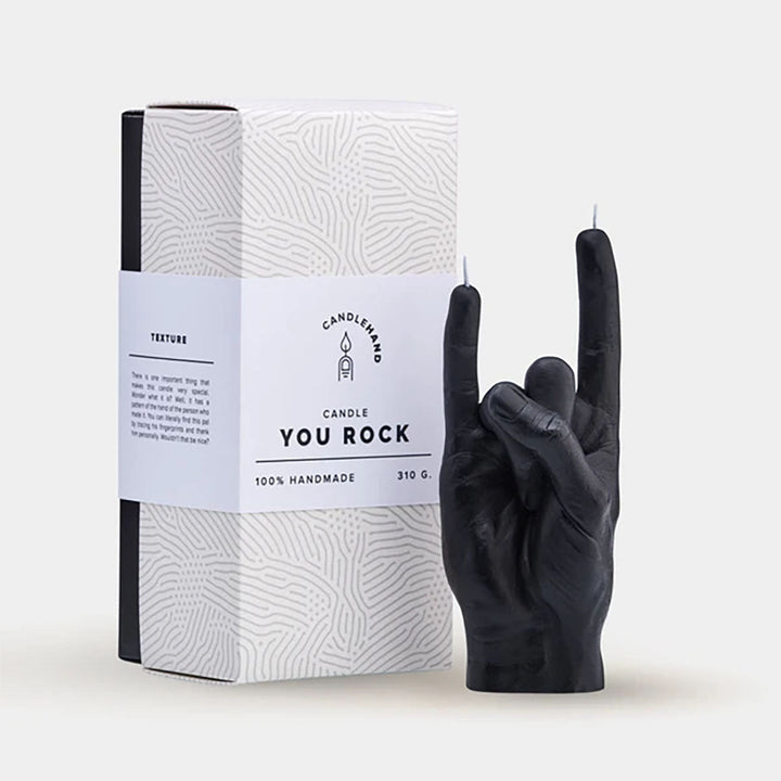 CandleHand "You Rock" Black
