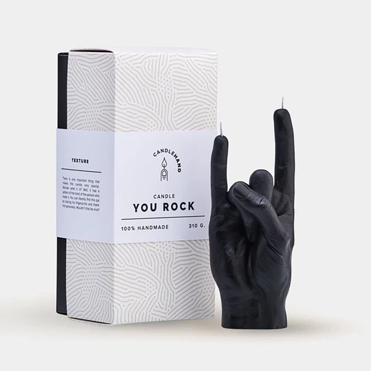 CandleHand "You Rock" Black