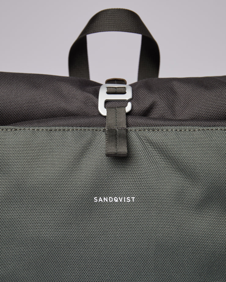 Sandqvist Arvid - Multi Green with Grey Webbing