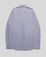 Portuguese Flannel Belavista Stripe Light Blue Shirt