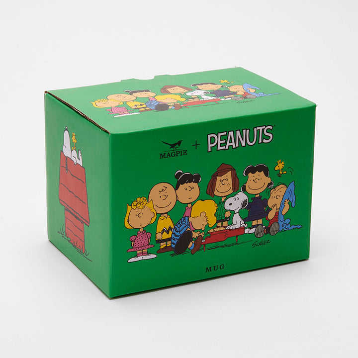 Peanuts Gang & House Mug