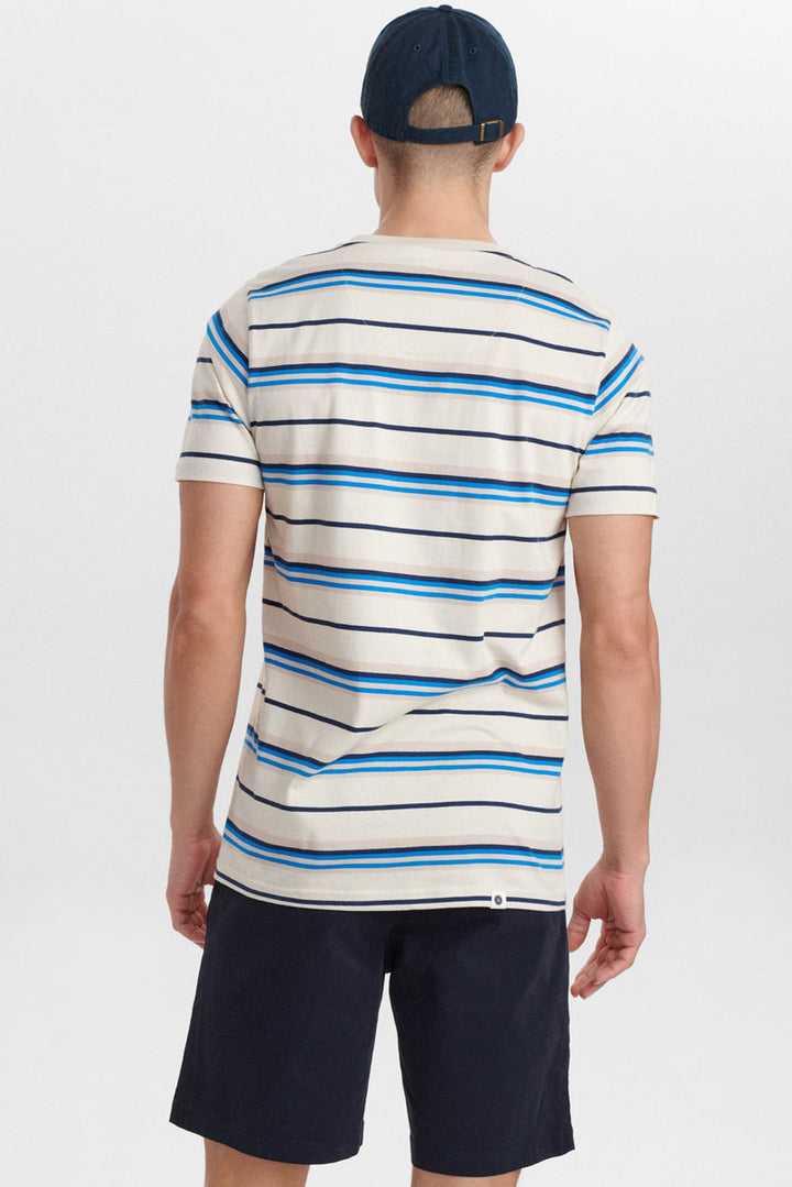 Anerkjendt Akrod Stripe T-Shirt - Tofu