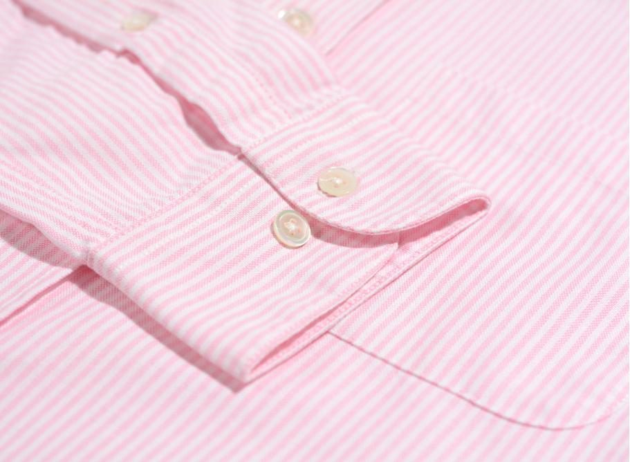 Portuguese Flannel Belavista Pink Stripe Shirt