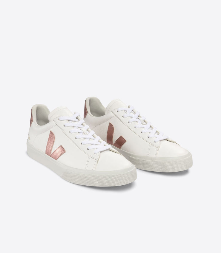 Veja (W) Campo Chromefree Leather Extra White Nacre