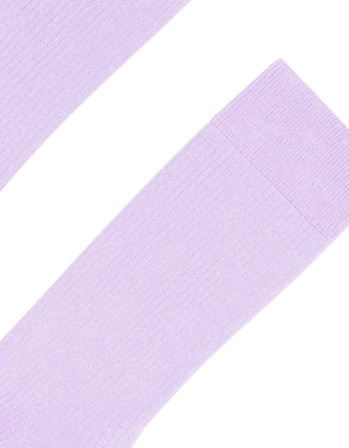 Colorful Classic Organic Sock Soft Lavender