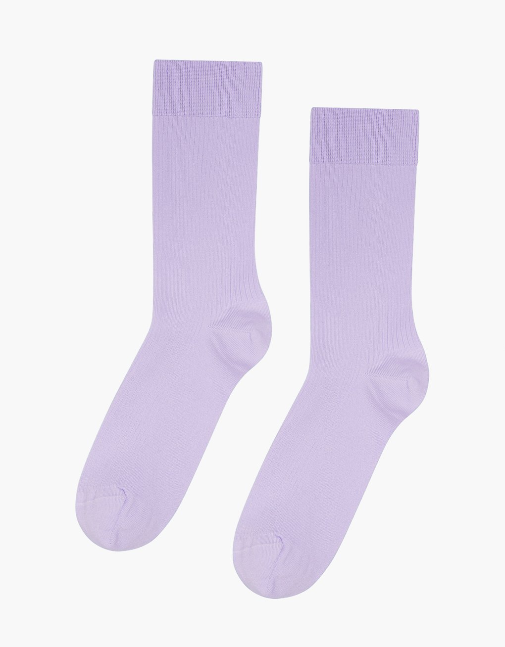 Colorful Classic Organic Sock Soft Lavender