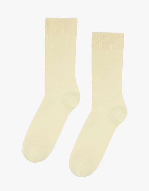 Classic Organic Sock Soft Yellow