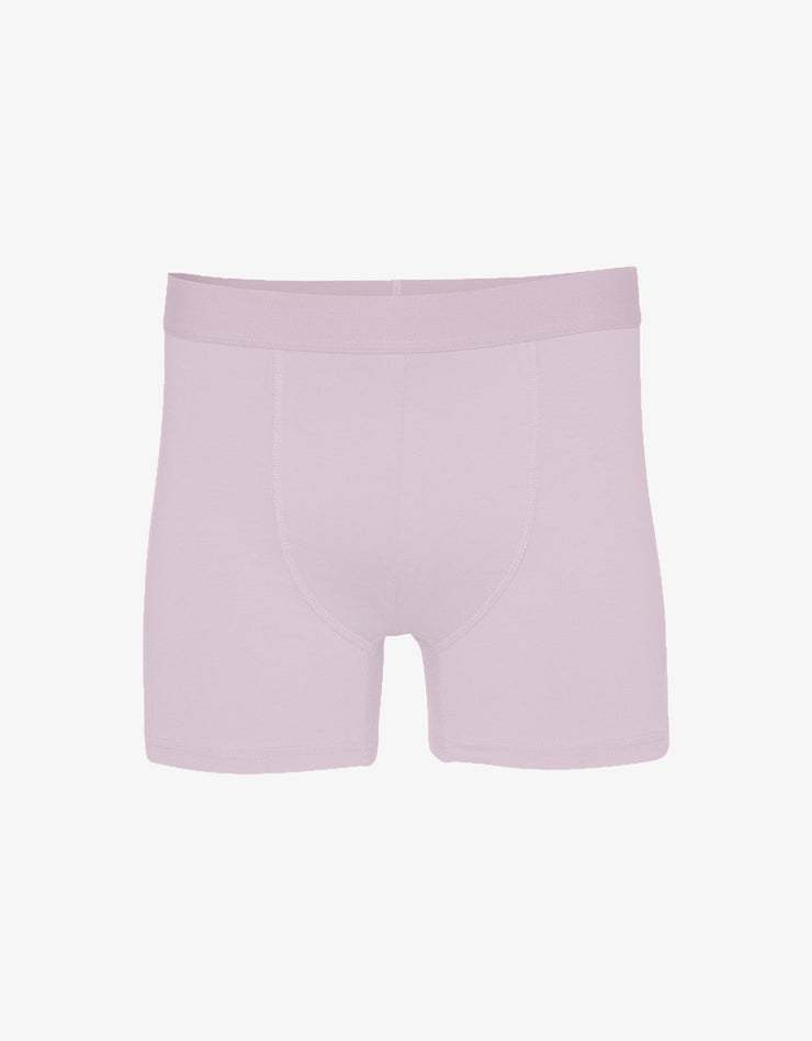 Classic Organic Boxer Briefs Faded Pink