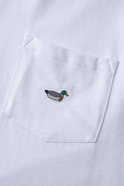 Edmmond Studios Duck Patch Tee White