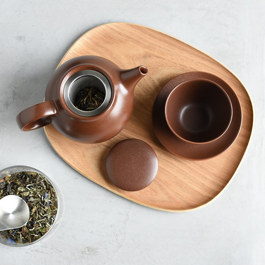 Kinto Pebble Cup &amp; Saucer 180ml