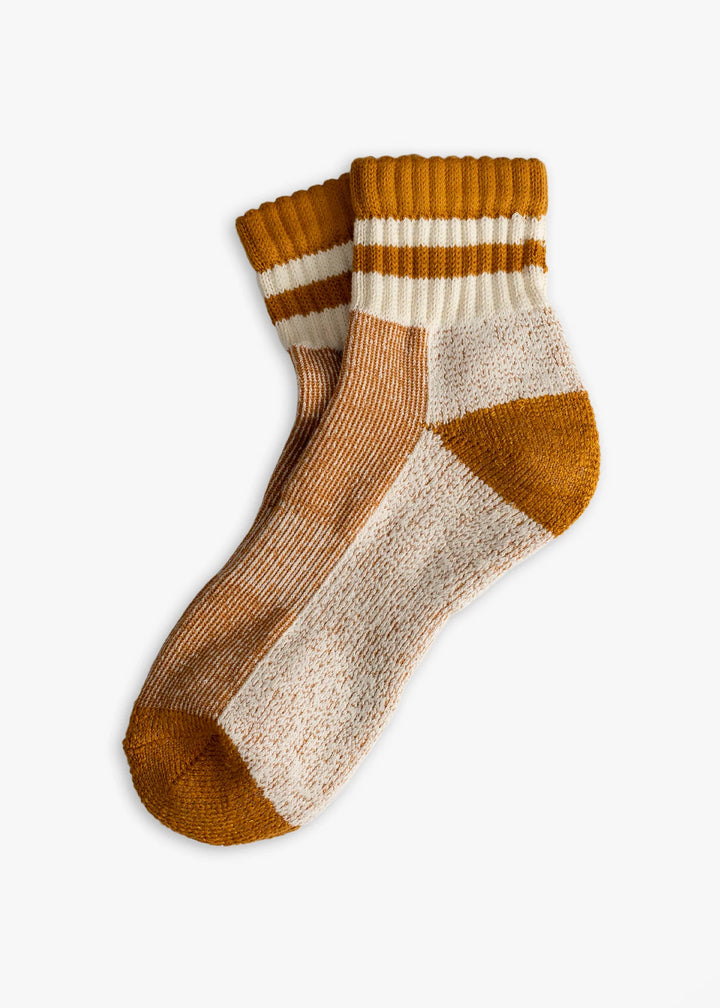 Thunders Love OUTDOOR COLLECTION Tennis Mustard Womens Socks