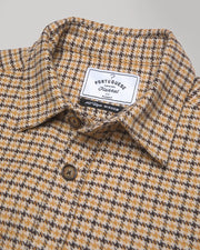 Portuguese Flannel PP Brown/ Mustard Overshirt