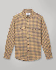 Portuguese Flannel PP Brown/ Mustard Overshirt