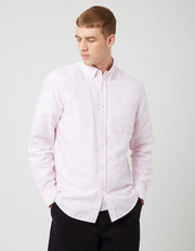 Portuguese Flannel Belavista Pink Stripe Shirt