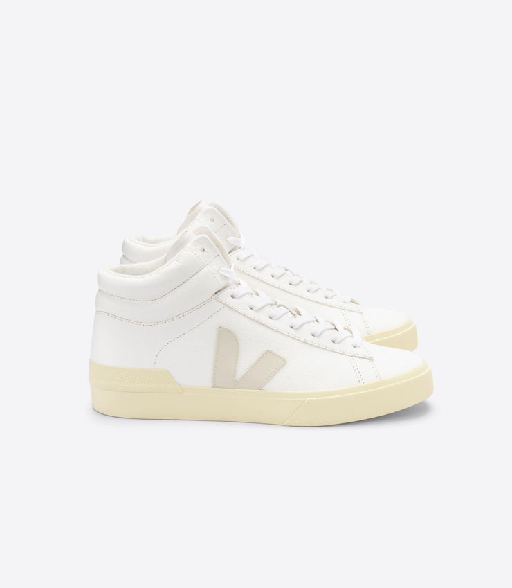 Veja (W) MINOTAUR CHROMEFREE LEATHER WHITE PIERRE BUTTER