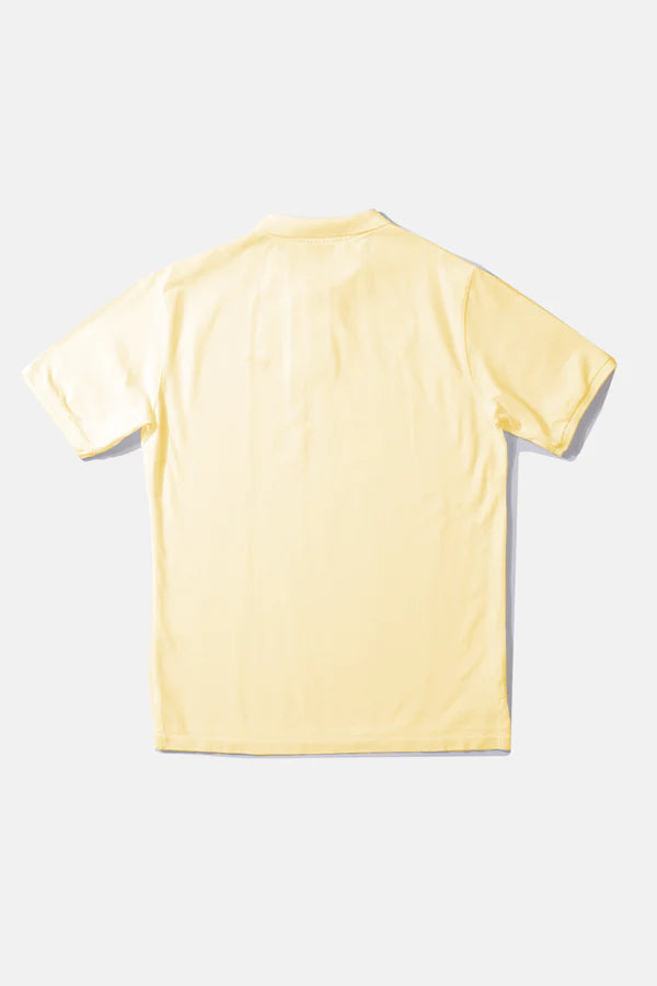 Edmmond Studios Wilson Polo Plain Light Yellow