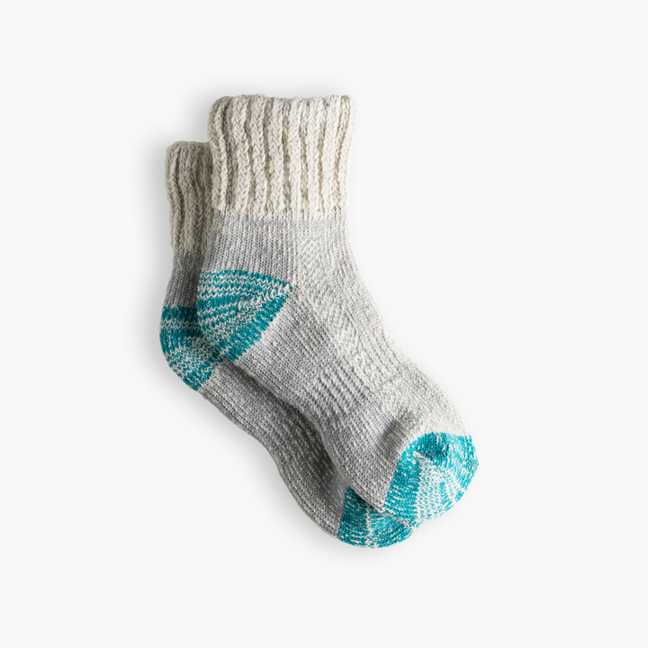 Thunders Love WOOL COLLECTION Beatrice Turquoise Womens Socks