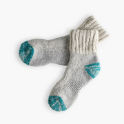 Thunders Love WOOL COLLECTION Beatrice Turquoise Womens Socks