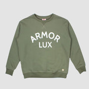 Armor Lux Logo Sweatshirt Military Green