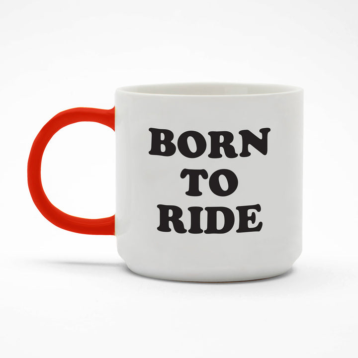 Peanuts Born To Ride Mug