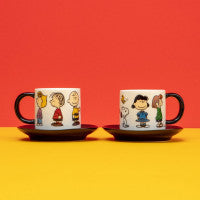 Peanuts Gang Espresso Set