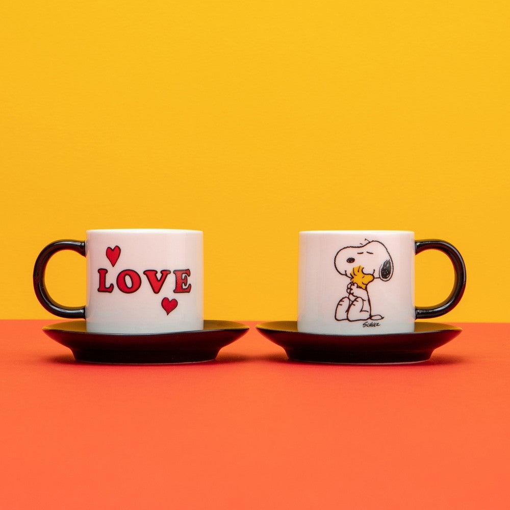 Peanuts Love Espresso Set