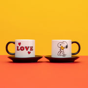 Peanuts Love Espresso Set