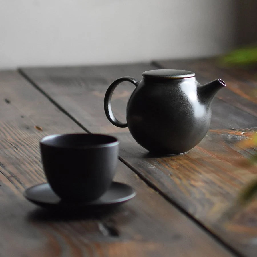 Kinto Pebble Cup &amp; Saucer 180ml